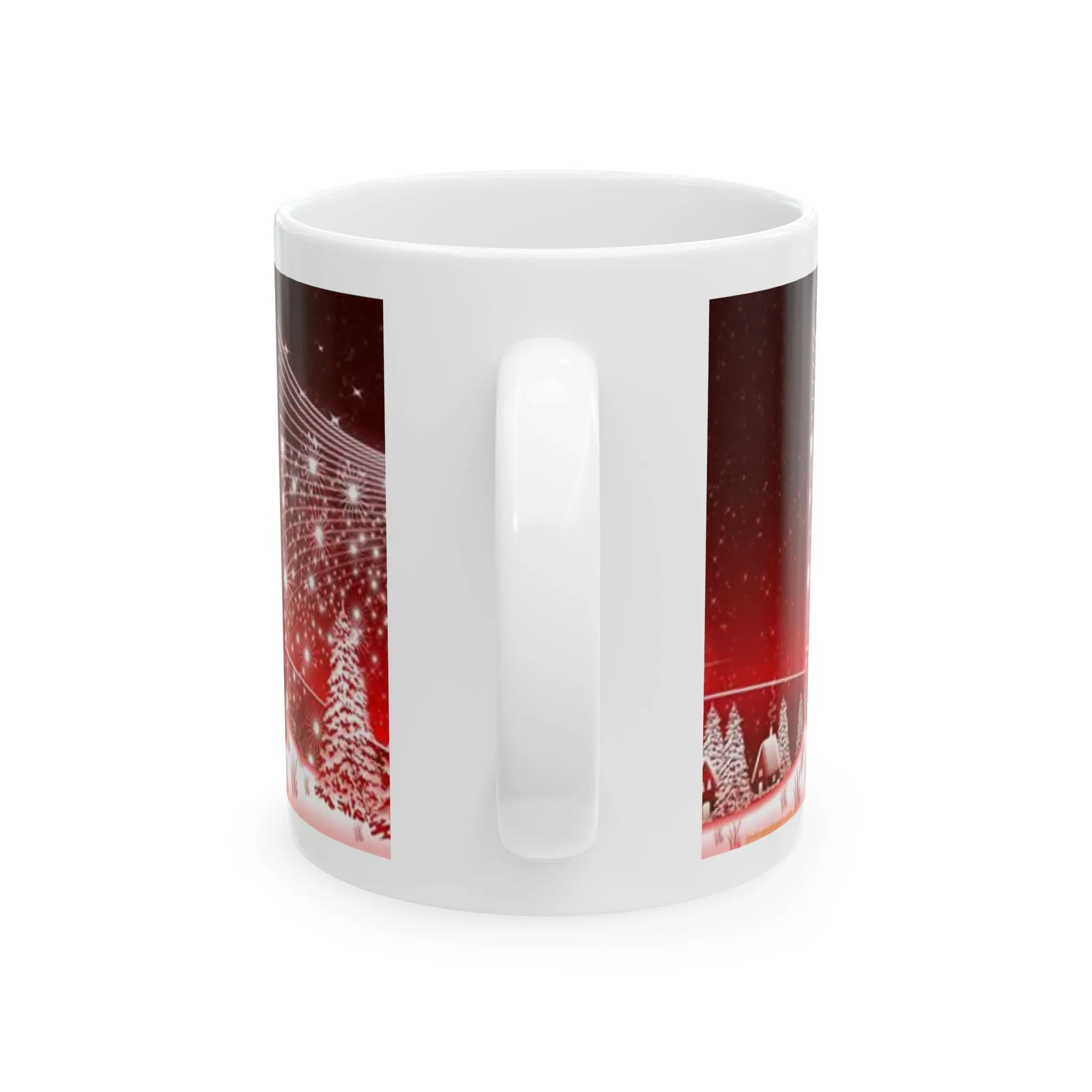 Princess Grace Christmas Winter Wonderland Ceramic Mug - 11oz & 15oz