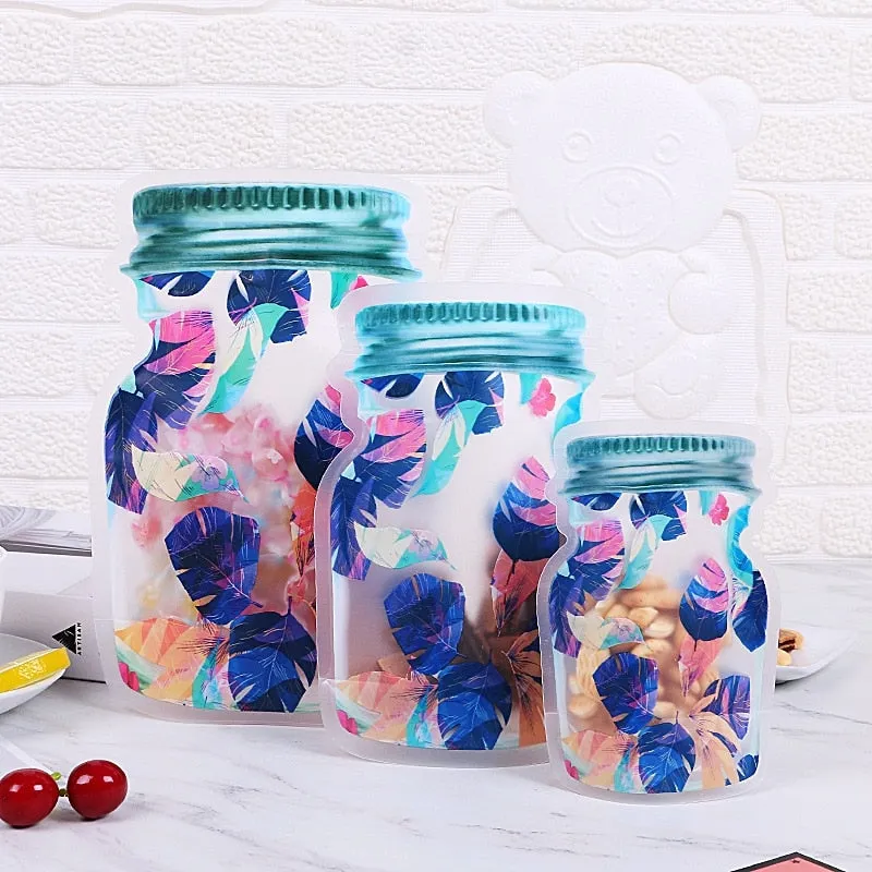 Reusable Transparent Jar Storage Bags