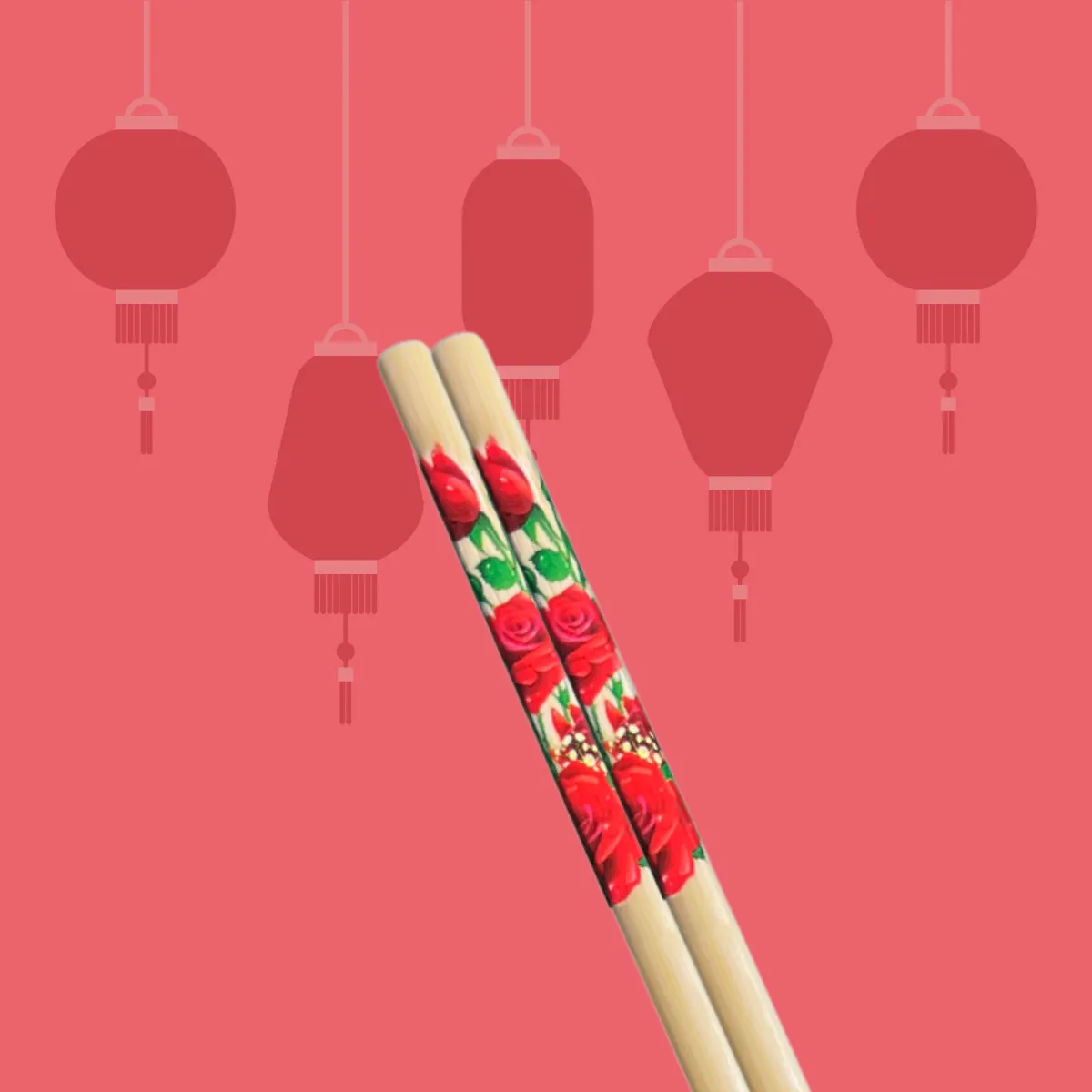 Reusable Wooden Bamboo Chopsticks