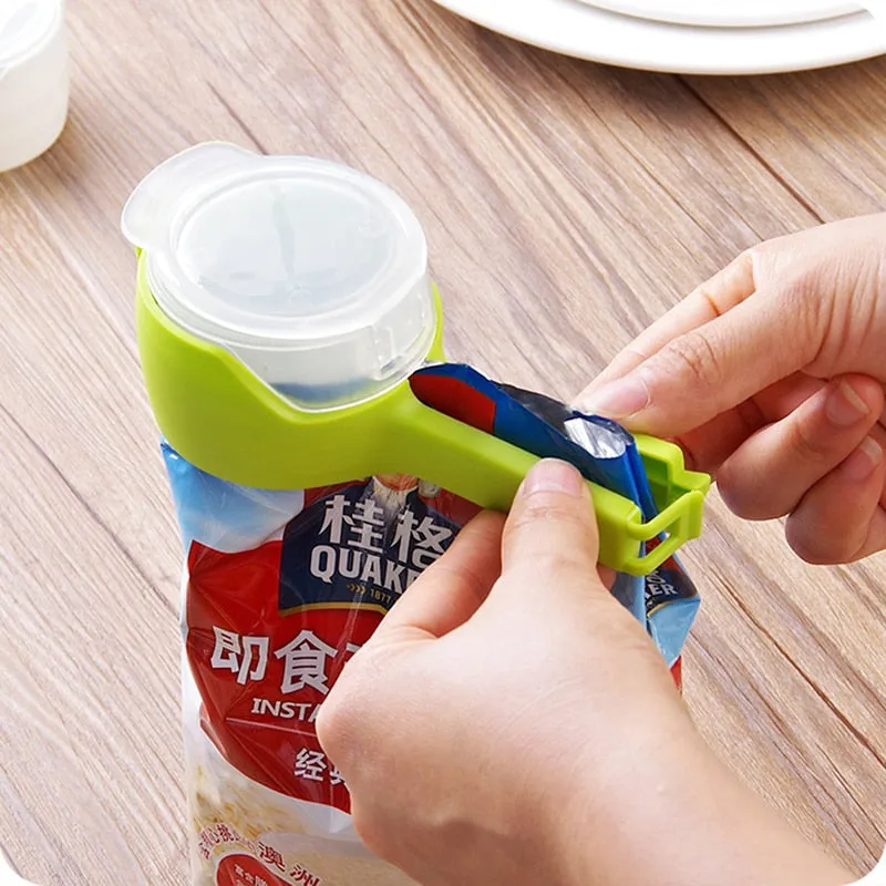 Seal Pour Food Bag Clip