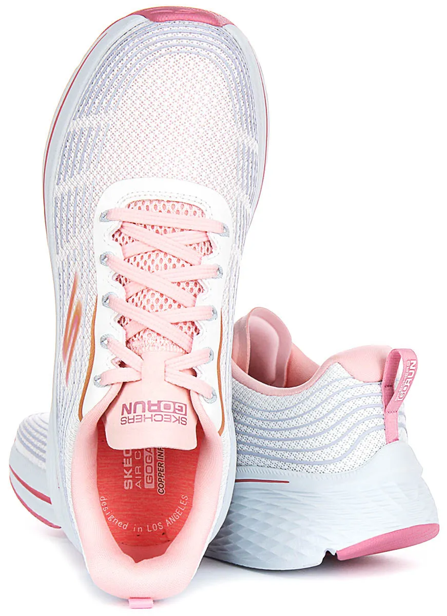 Skechers Elite 2.0 Alaua In White Pink For Women