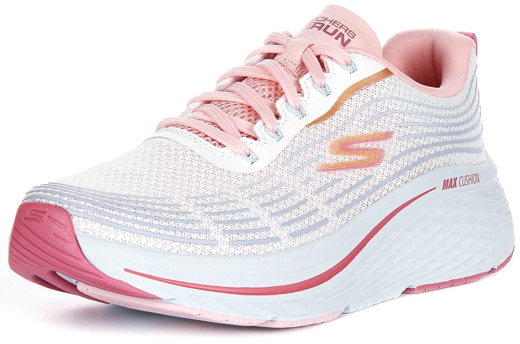 Skechers Elite 2.0 Alaua In White Pink For Women