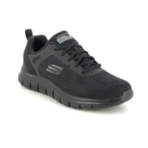 Skechers Mens Trainer Track-Broader Black