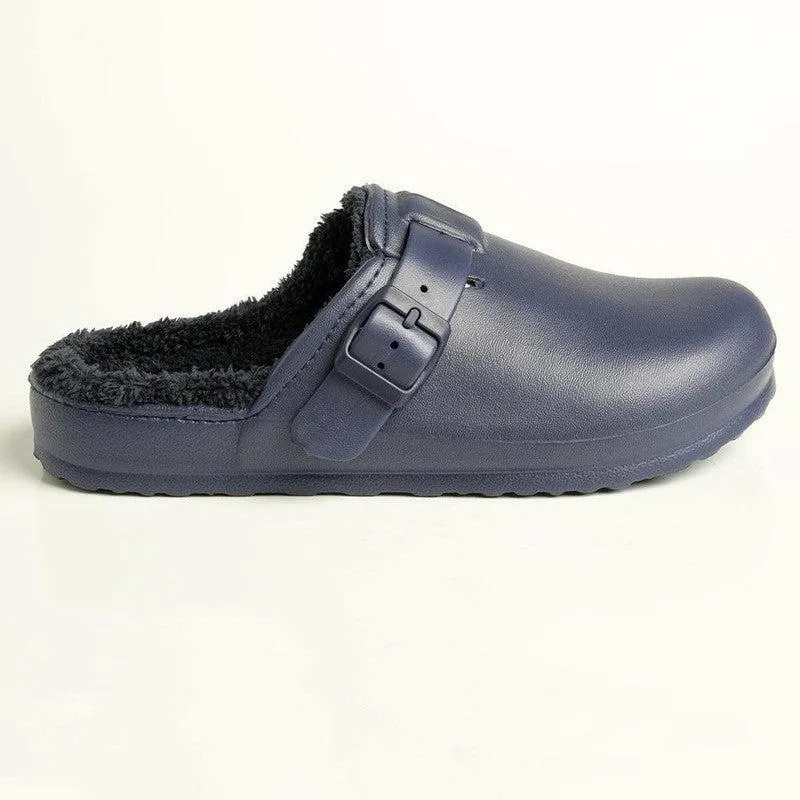 Soft Style by Hush Puppy Desi Fur Slip On - Navy