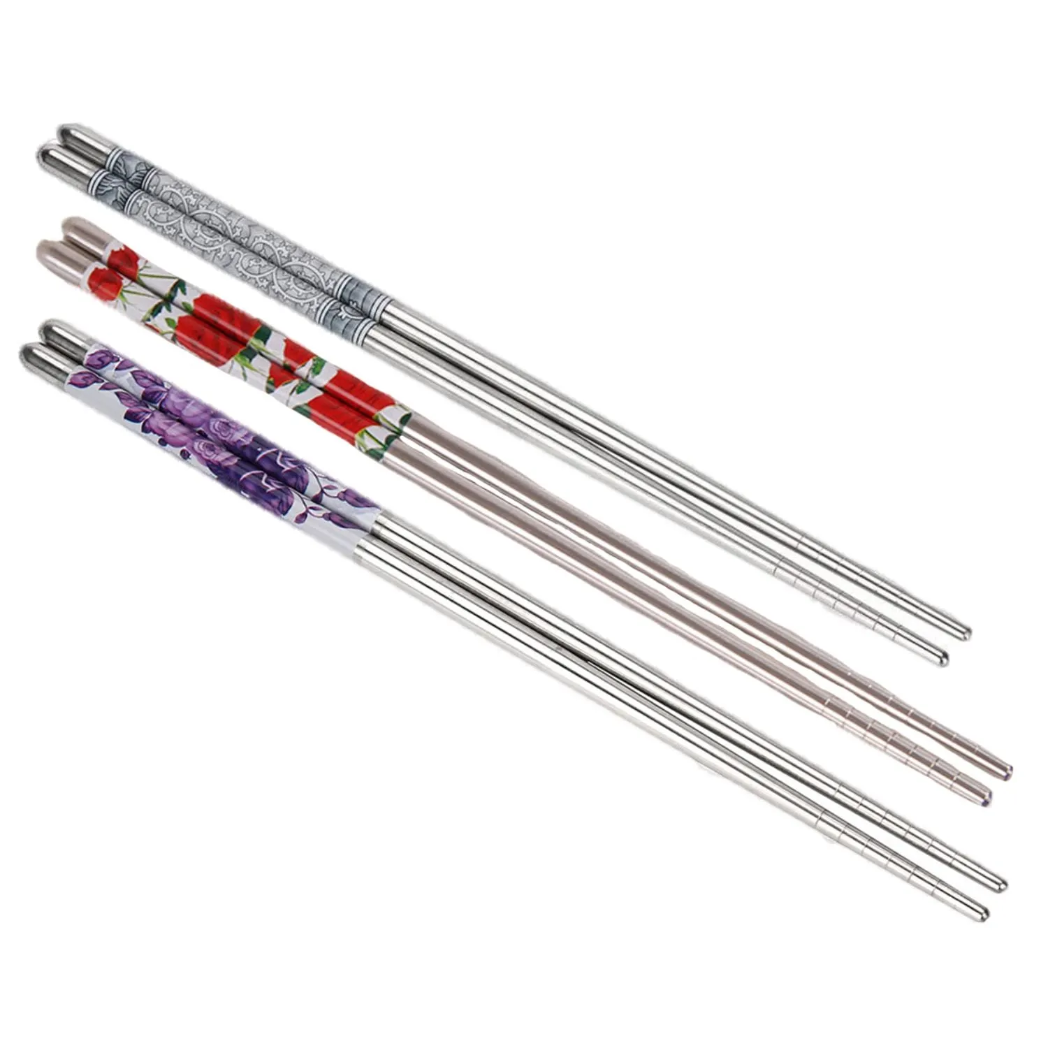 Stainless Steel Chopsticks - Multicolour