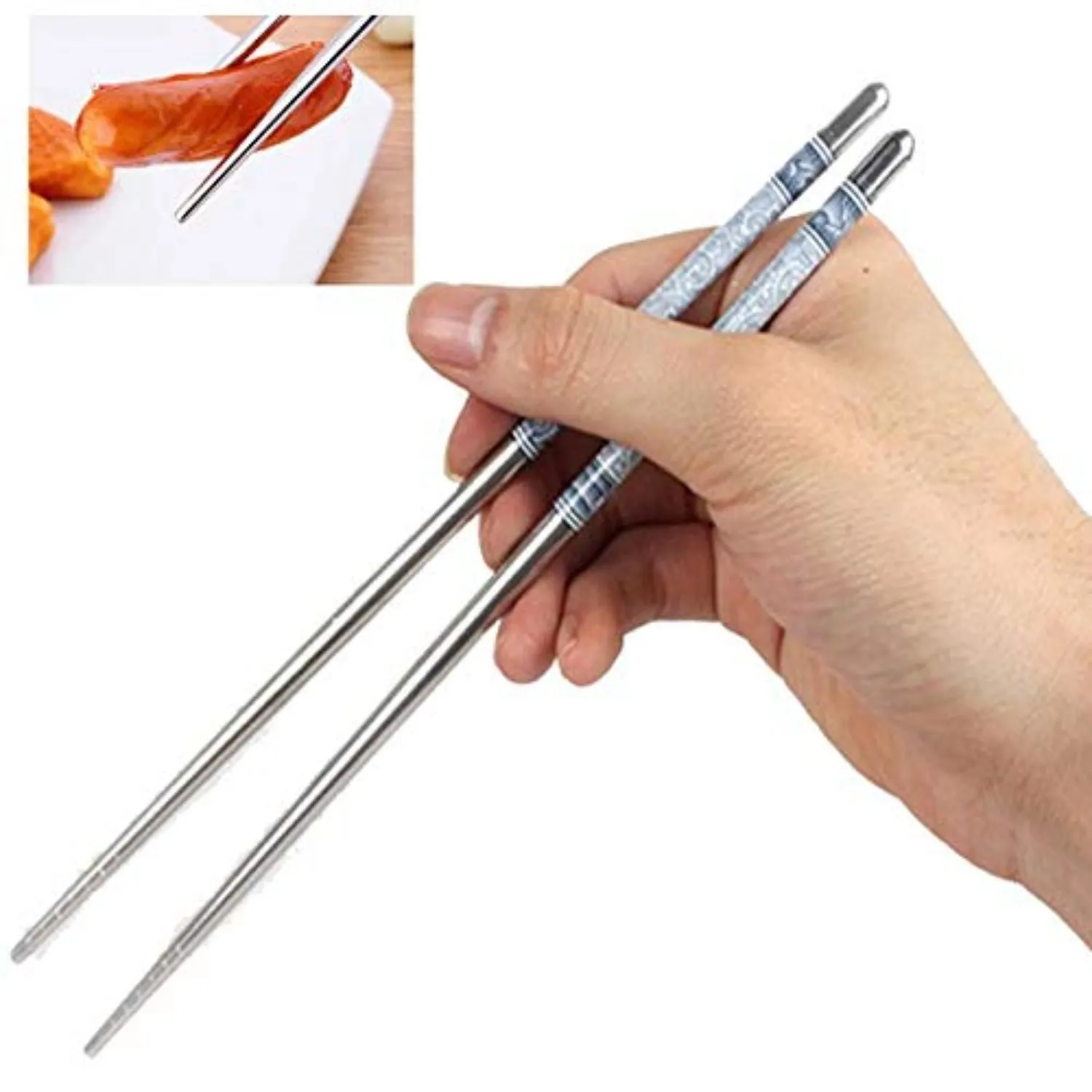 Stainless Steel Chopsticks - Multicolour