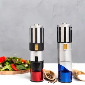 Star Wars Lightsaber Electric Salt & Pepper Mill Grinder