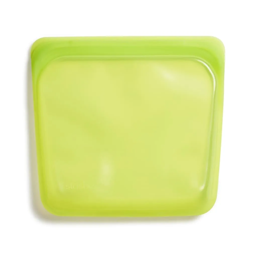 Stasher Reusable Silicone Sandwich Bag (Medium) - Lime