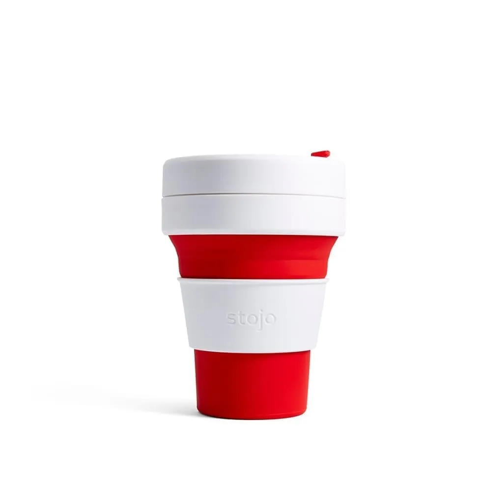 Stojo Collapsible Pocket Cup - Red