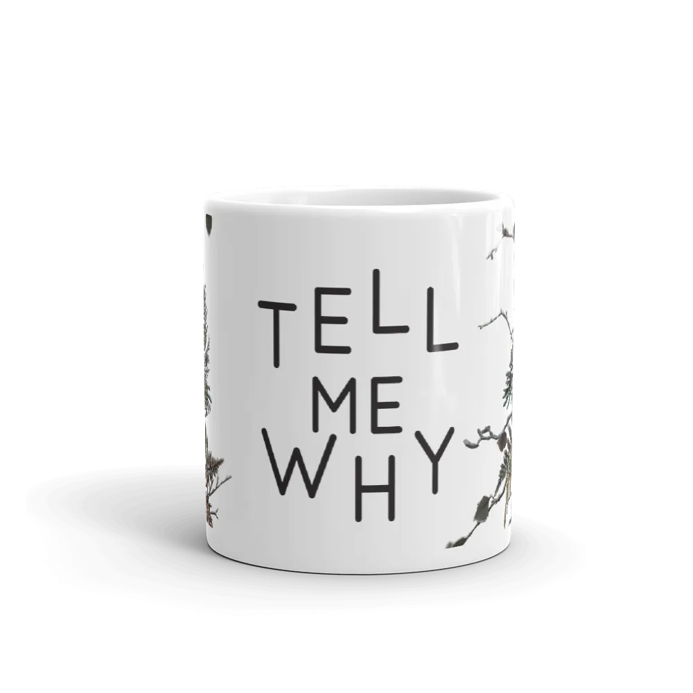 Tell Me Why Characters Mug