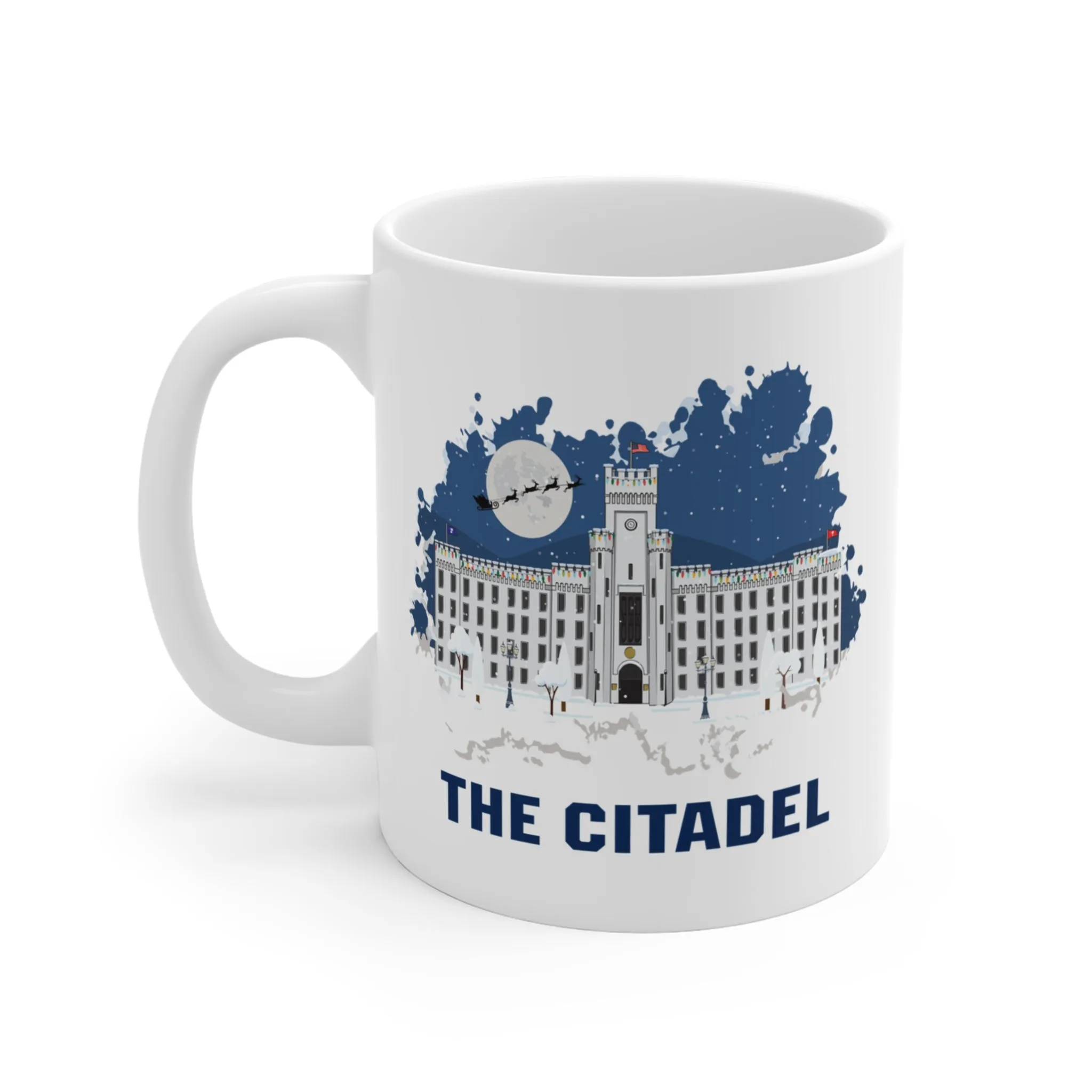 The Citadel, Holiday Padgett Thomas Barracks, Mug 11oz