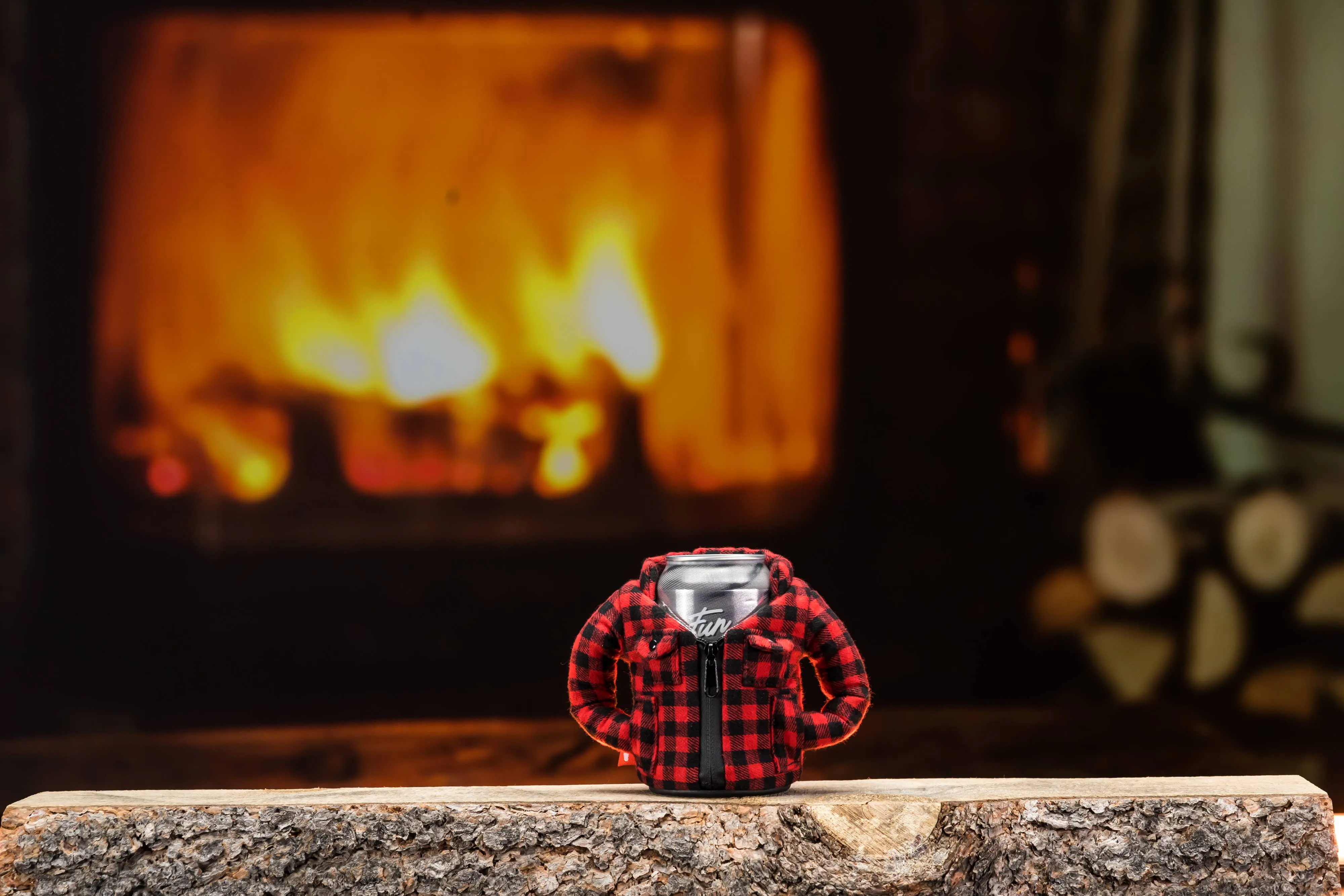 The Lumberjack Drink Koozie  | Fun Gift for Dad