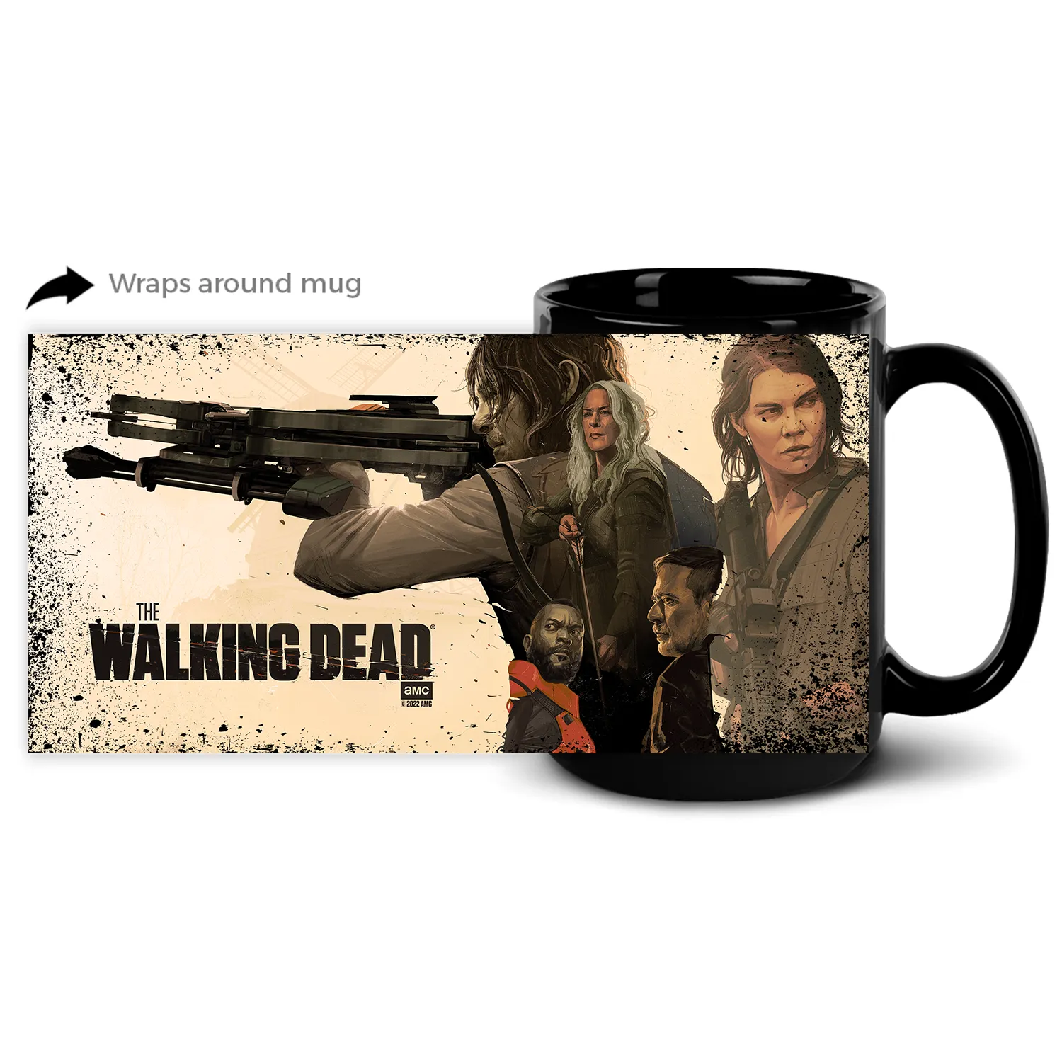 The Walking Dead Season 11B Key Art Black Mug