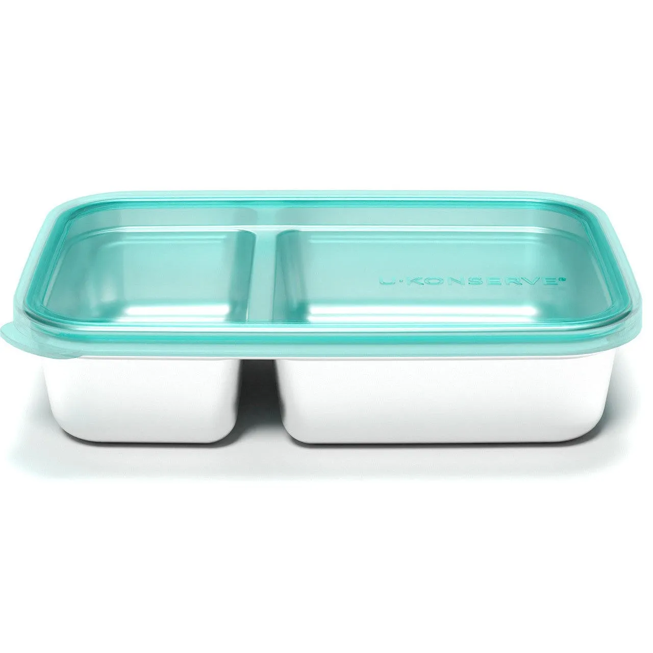 U-Konserve Two Compartment Stainless Steel Container - 28oz / Assorted Lid Colours