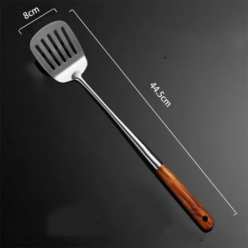 Utensils Lange Steel Cooking Spatulas Equpment Kitchenware