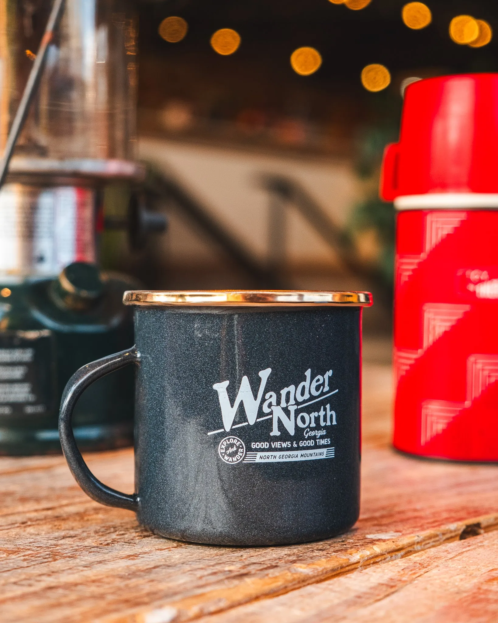 Wander Enamel Mug 12oz