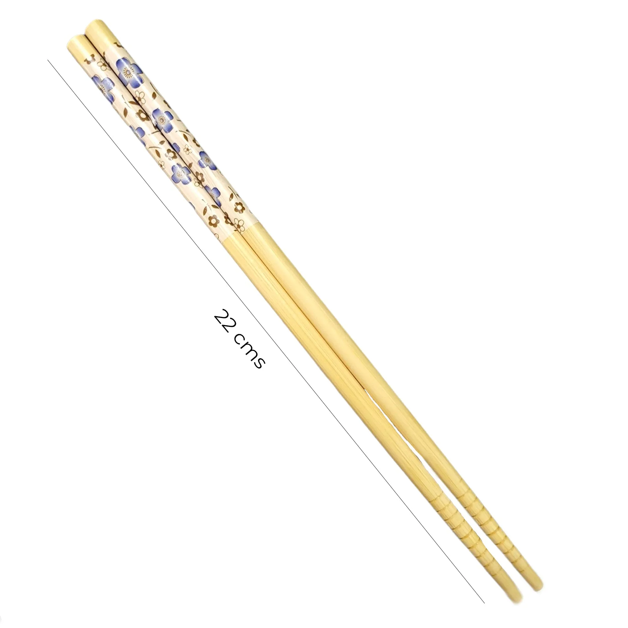 Wooden Bamboo Chopsticks - White