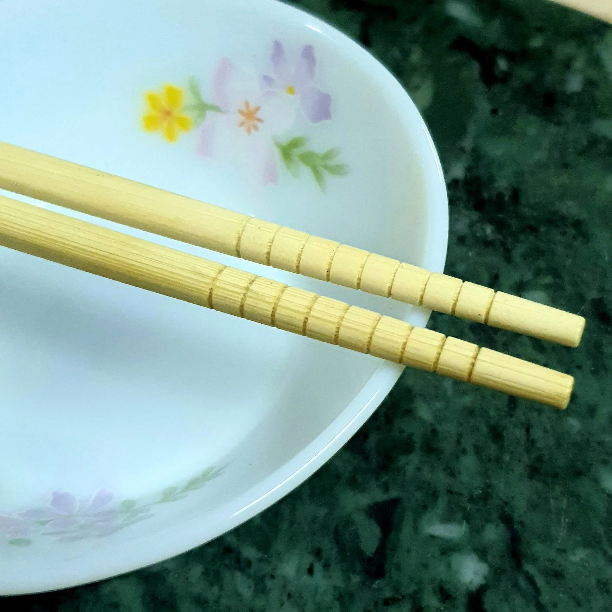 Wooden Bamboo Chopsticks - White