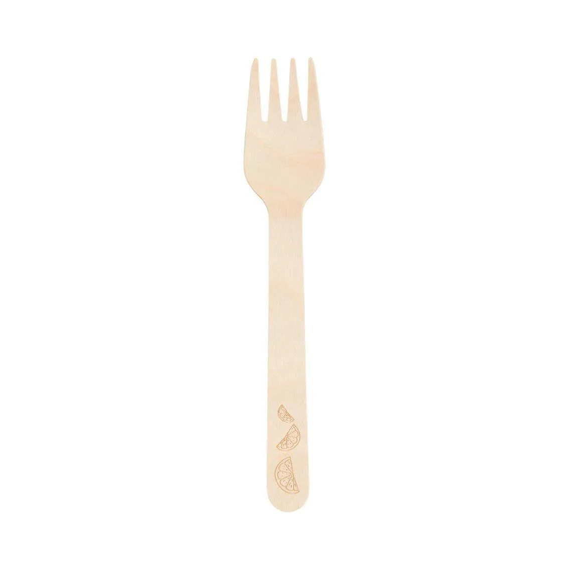 Wooden Cutlery Picnic Set - 6 Sets